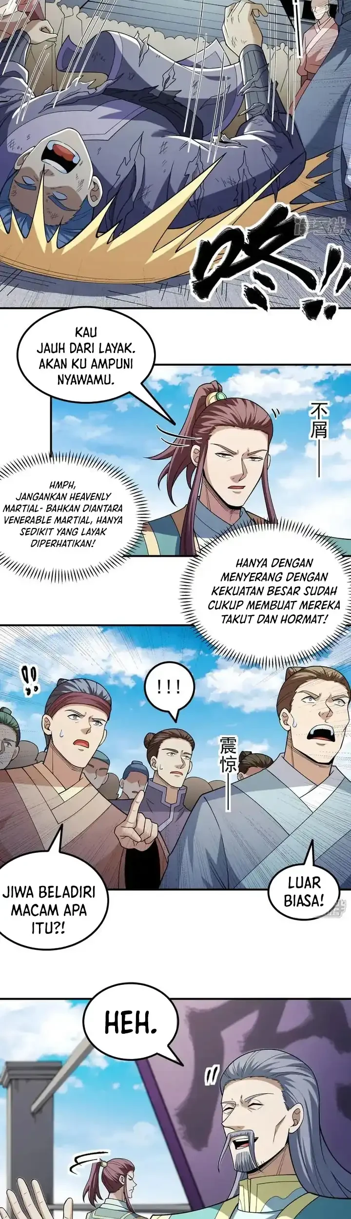 God of Martial Arts - God of Martial Arts Chapter 1076 - Halaman 11