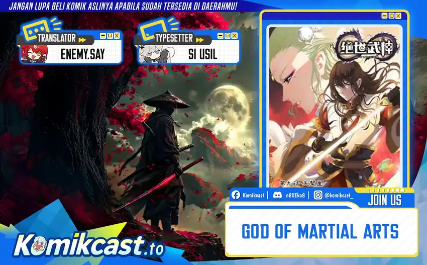 God of Martial Arts - God of Martial Arts Chapter 1111 - Halaman 1