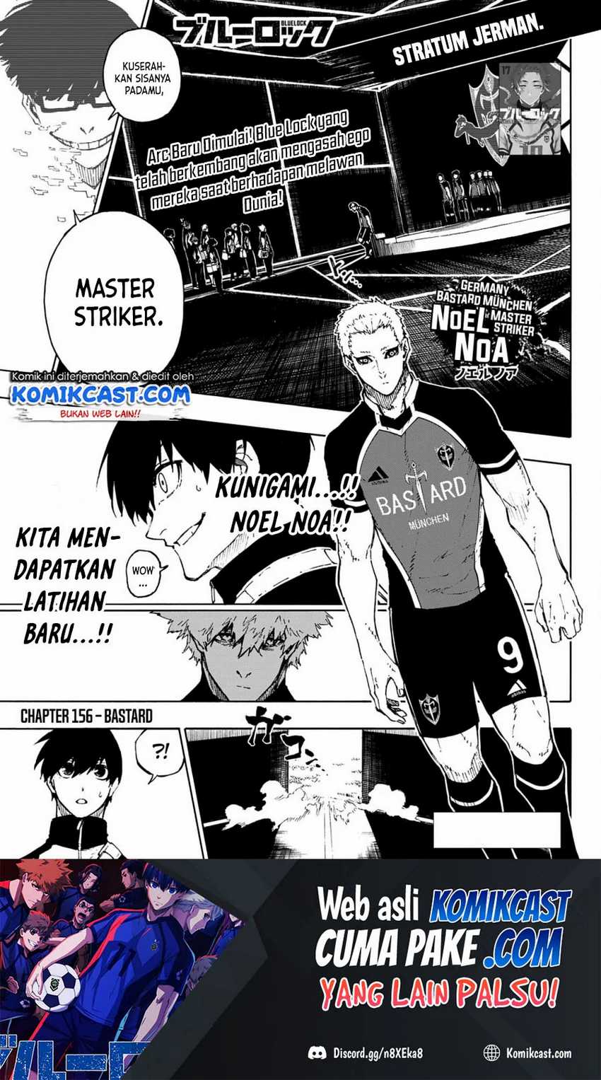 Blue Lock - Blue Lock Chapter 156 - Halaman 2