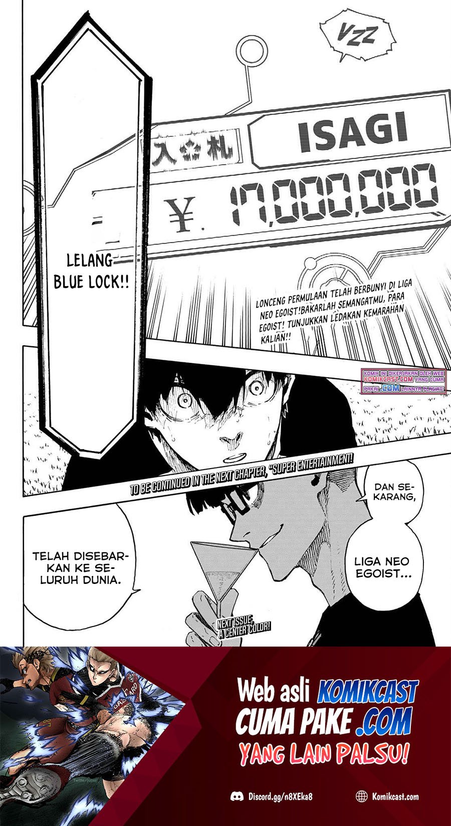Blue Lock - Blue Lock Chapter 168 - Halaman 19