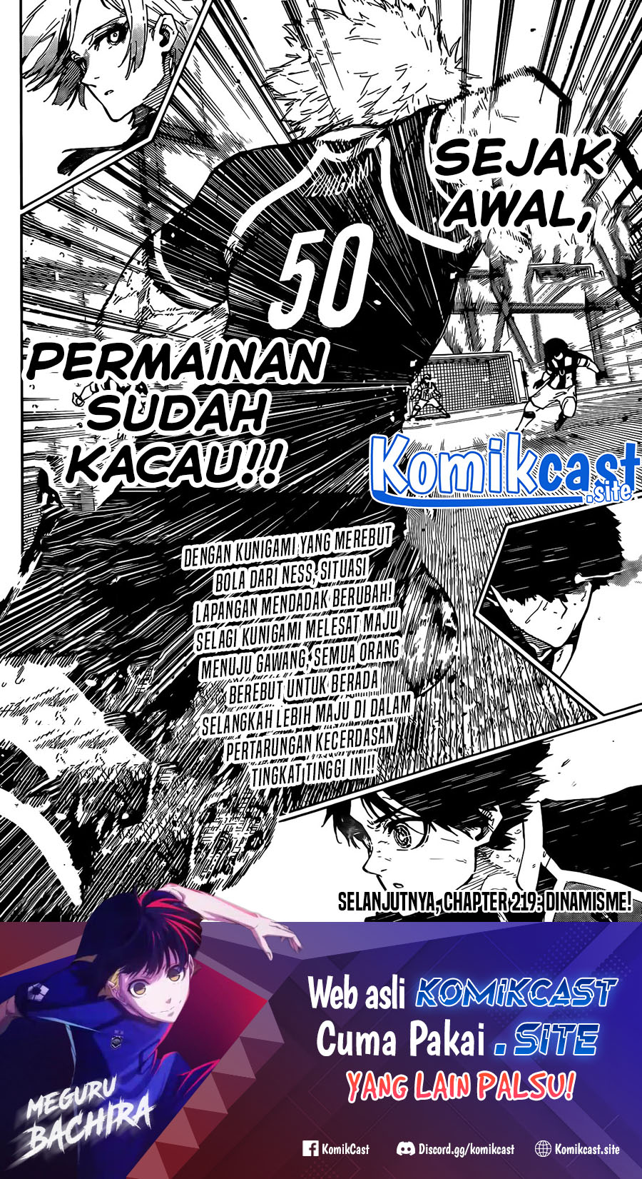 Blue Lock - Blue Lock Chapter 218 - Halaman 20