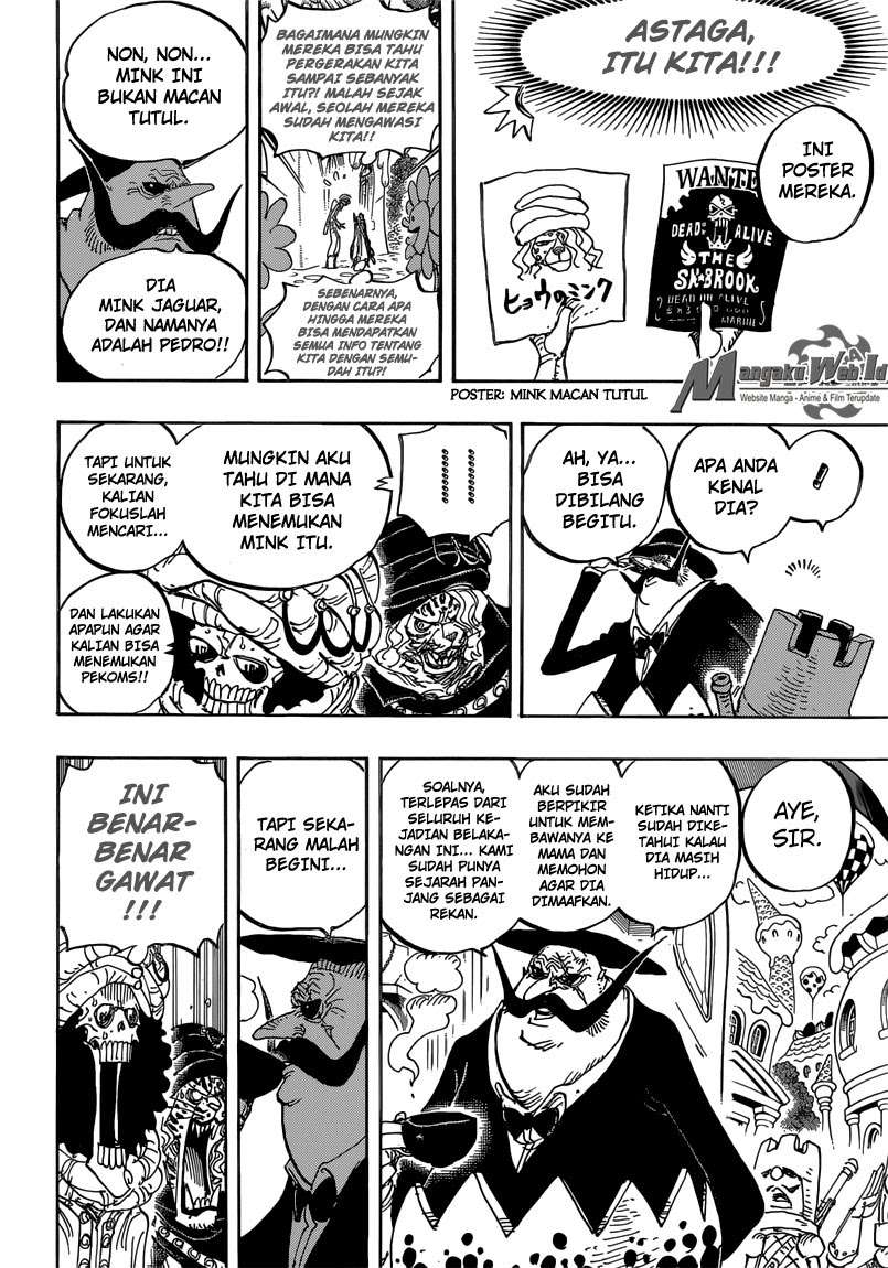 One Piece - One Piece Chapter 834 - Halaman 9