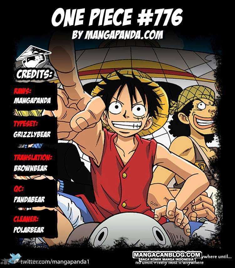 One Piece - One Piece Chapter 776 - Halaman 1