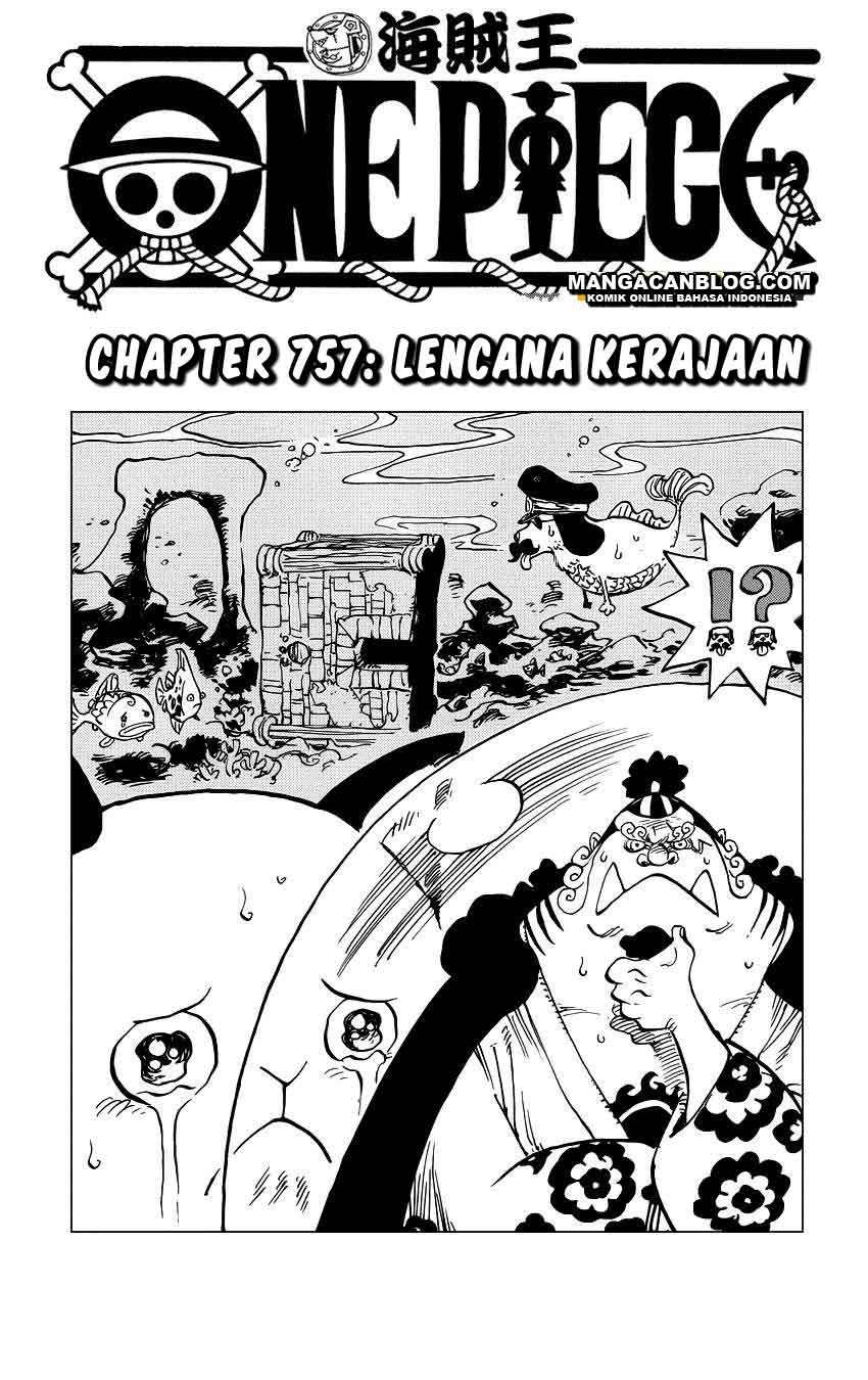 One Piece - One Piece Chapter 757 - Halaman 1