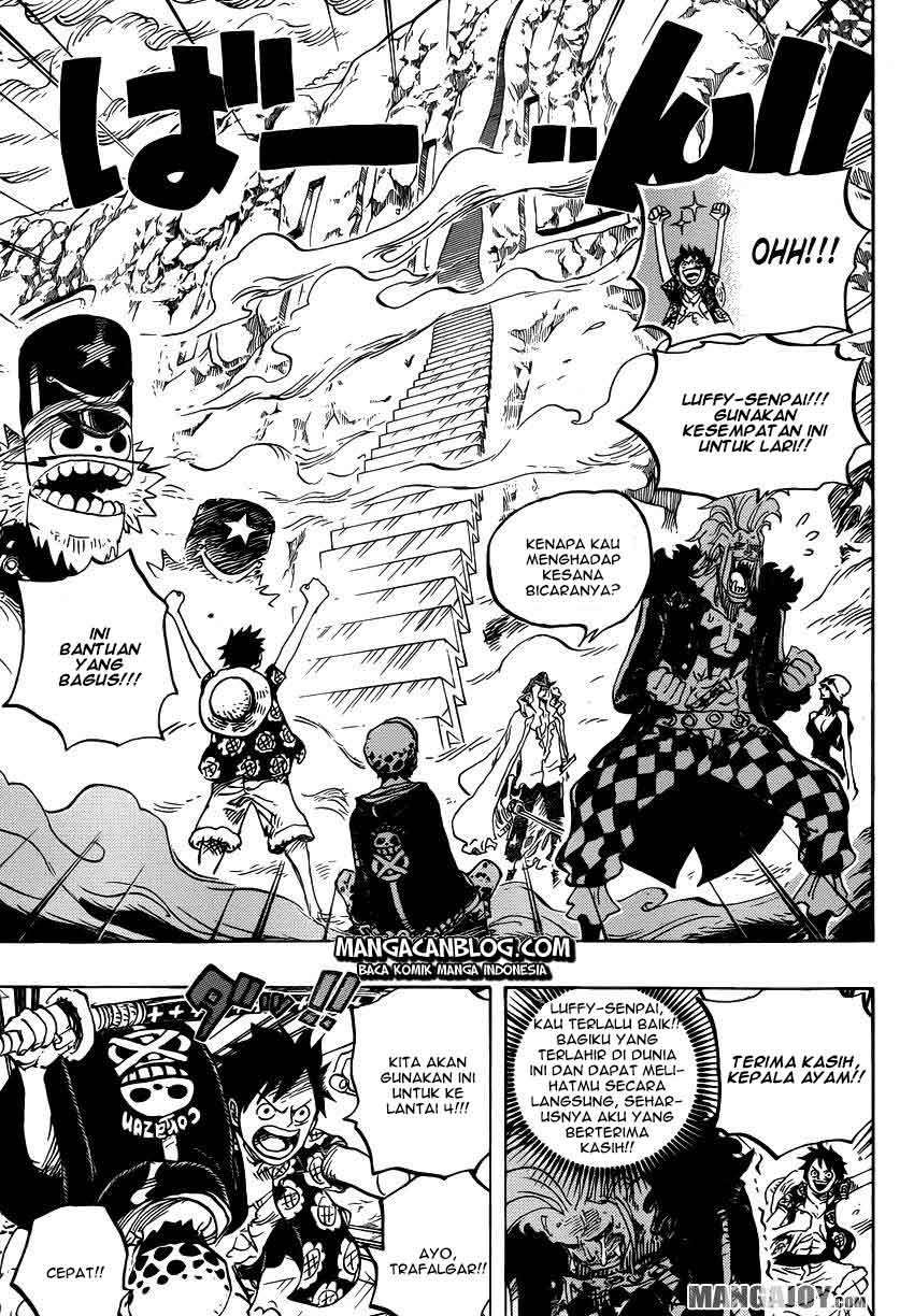 One Piece - One Piece Chapter 757 - Halaman 3