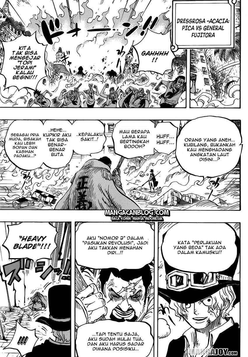 One Piece - One Piece Chapter 757 - Halaman 9