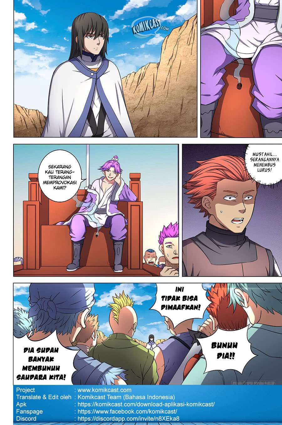 God of Martial Arts - God of Martial Arts Chapter 54.3 - Halaman 6