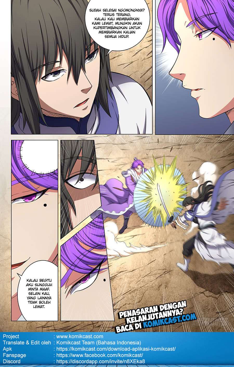 God of Martial Arts - God of Martial Arts Chapter 55.3 - Halaman 10
